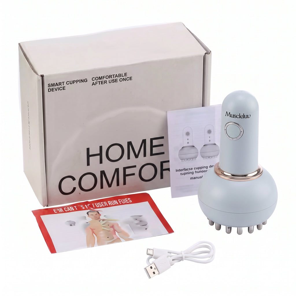 MuscleLuv™ EMS Lymphatic Drainage Massage Device with Red Light Therapy
